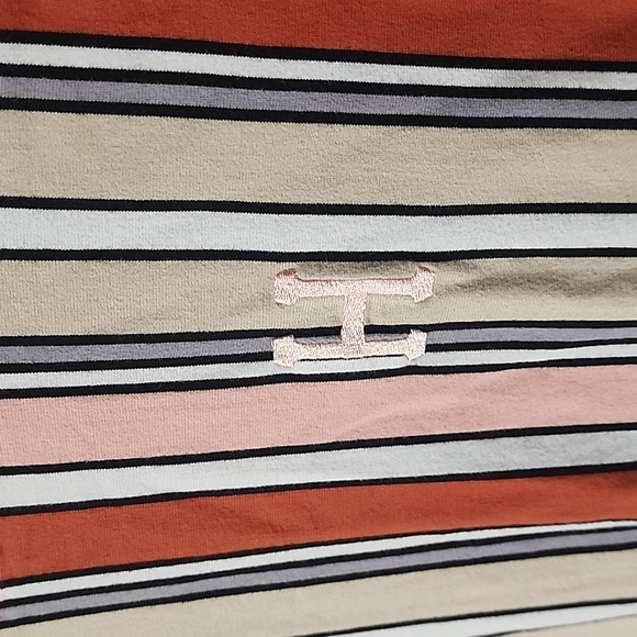 HUF Worldwide Striped Short Sleeve Tee S Shirt Skater Hip Hop EDM Cali Skate - Picture 5 of 10